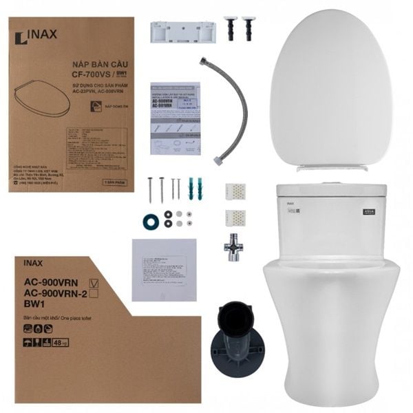 Bàn cầu 1 khối Inax AC-900VRN-2