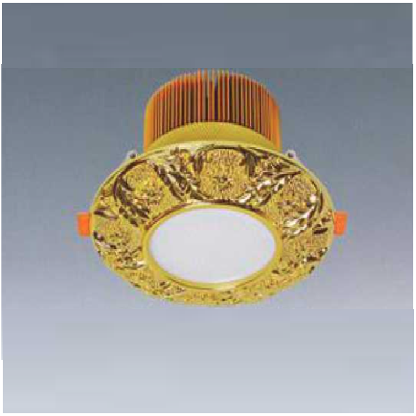 Downlight Led âm trần đồng cao cấp Anfaco AFC Đồng 005 LED 15W