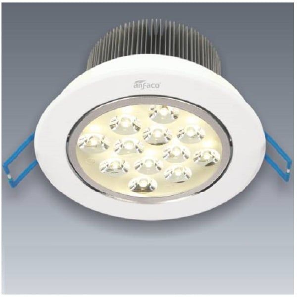 Downlight Led âm trần cao cấp Anfaco AFC 512B LED 12W