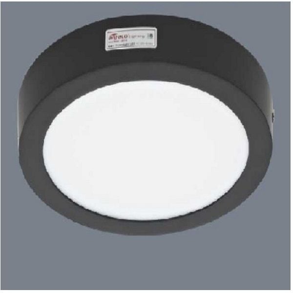 Đèn Panel nổi cao cấp Anfaco AFC 555 Đen LED 22W