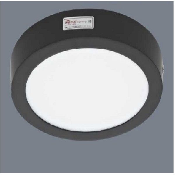 Đèn Panel nổi cao cấp Anfaco AFC 555 Đen LED 12W