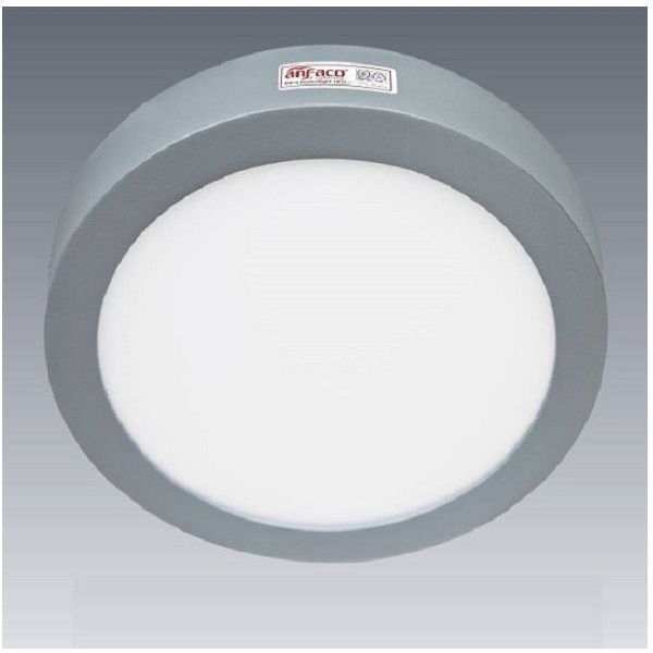 Đèn Panel nổi cao cấp Anfaco AFC XÁM 555 LED 12W