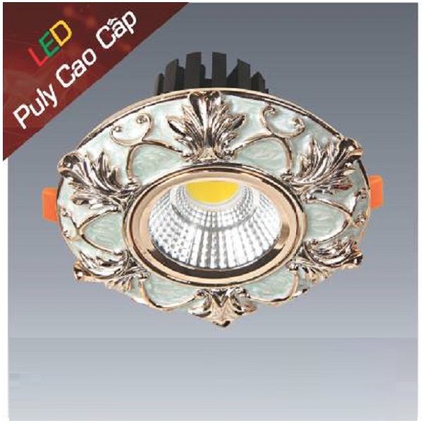 Downlight Led âm trần đồng PULY cao cấp Anfaco AFC PULY 02 LED 10W