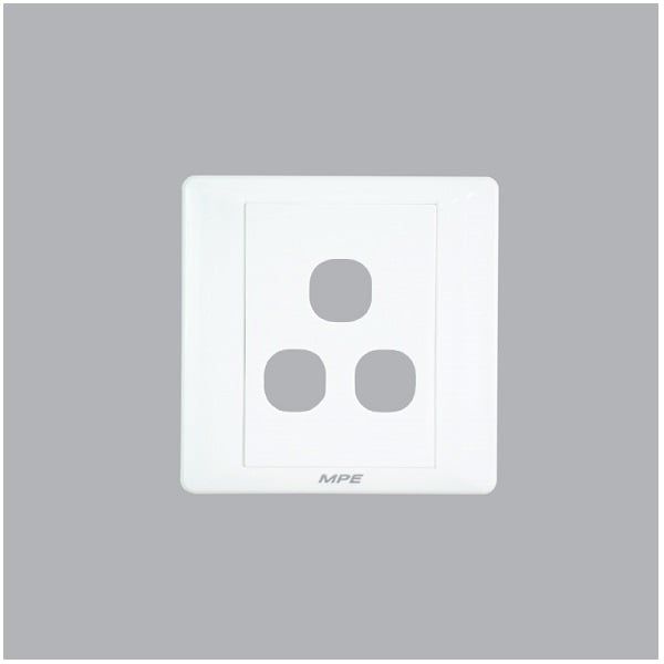 Mặt 3 Công Tắc Mặt Ba MPE B203