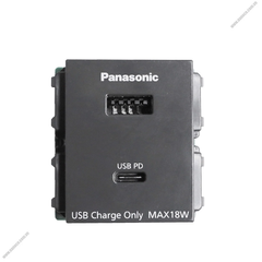 Ổ cắm USB 2 cổng type A-C Panasonic