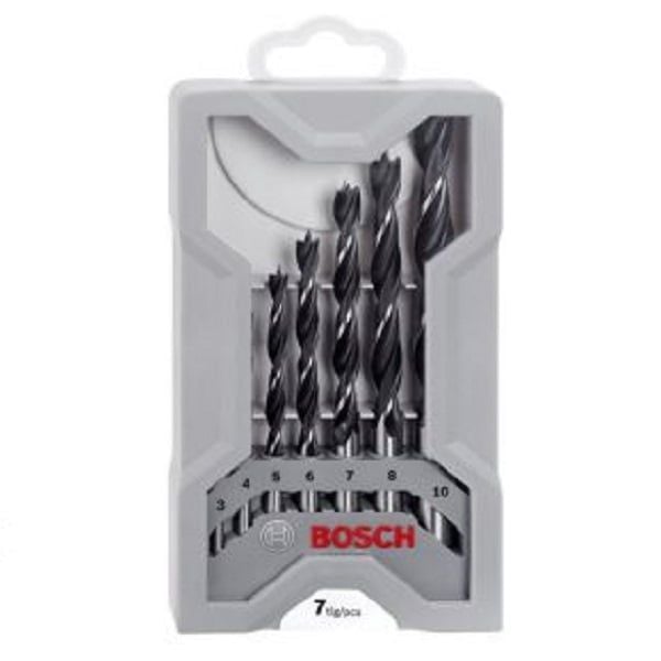 Bộ mũi khoan gỗ 7 mũi Bosch 2607017034