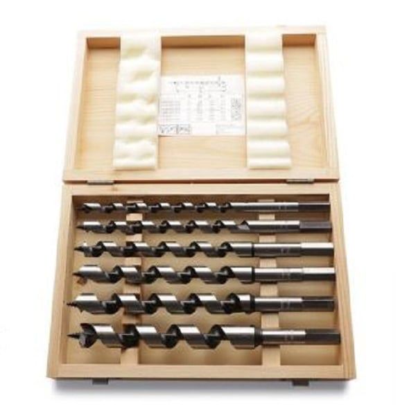 Bộ mũi khoan gỗ xoắn ốc 6 mũi Bosch 2607019322