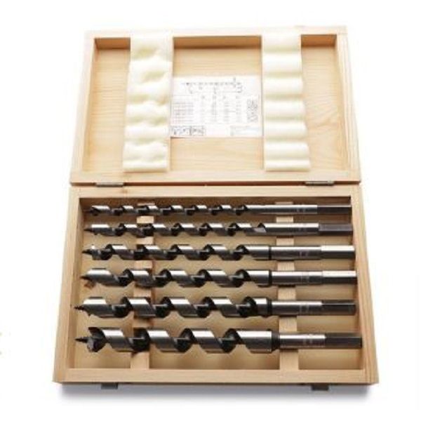 Bộ mũi khoan gỗ xoắn ốc 6 mũi Bosch 2607019322