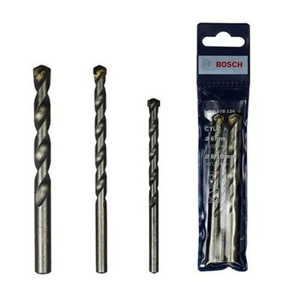 Bộ 3 mũi khoan tường Concrete Bosch 2608578124