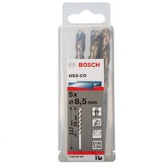 Mũi khoan INOX HSS-Co 8.5mm (hộp 5 mũi) Bosch 2608585895