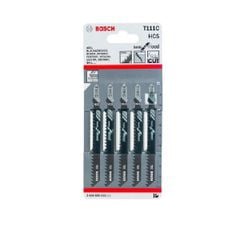Lưỡi cưa lọng T 111 C - Gỗ 5 lưỡi Bosch 2608630033