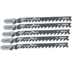 Lưỡi cưa lọng T 144 D - Gỗ 5 lưỡi Bosch 2608630040