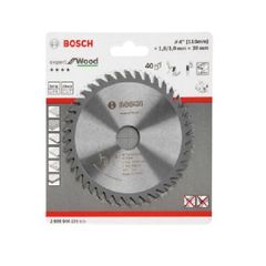 Lưỡi cưa gỗ 125x20mm T40 Bosch 2608644191