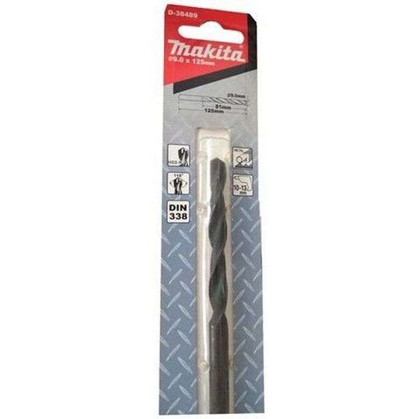 Mũi khoan kim loại hss-r 9mm Makita D-38489