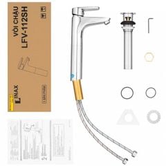Vòi chậu nóng lạnh Inax LFV-112SH
