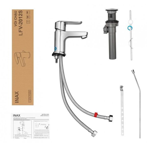 Vòi chậu nóng lạnh Inax LFV-2012S