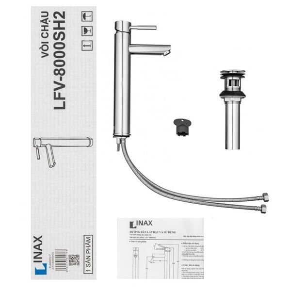 Vòi chậu nóng lạnh Inax LFV-8000SH2