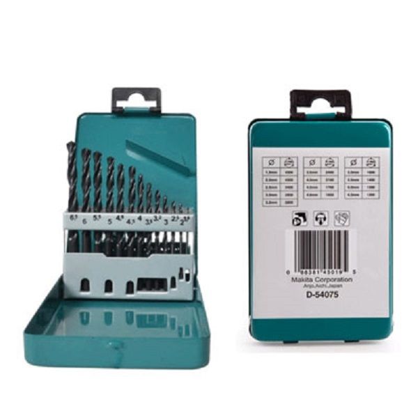 Bộ 13 mũi khoan sắt HSS-R Makita D-54075
