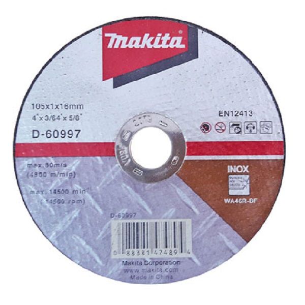 Đá cắt mỏng 105mm Makita D-60997