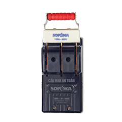 Cầu dao đế sứ cực đúc SOPOKA D15 100A/ D17 150A