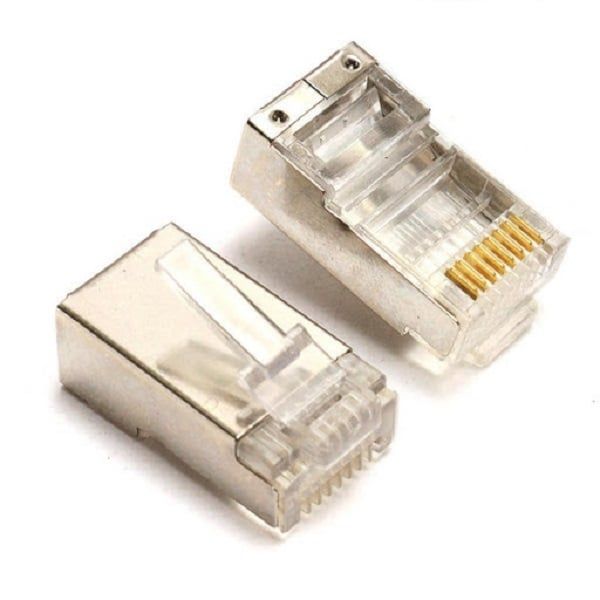 Đầu STP Cat 5E/ Cat 6 vàng