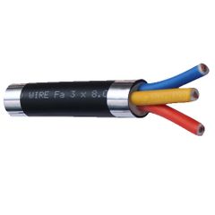 Dây Cáp Điện Pha Mềm Daphaco 3 Lõi Ruột Đồng FA (Cu/PVC/PVC - 0.6/1kV)