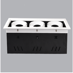 ĐÈN DOWNLIGHT MẶT VUÔNG BA 20Wx3 ÂM TRẦN MPE DLS-320T/N/V