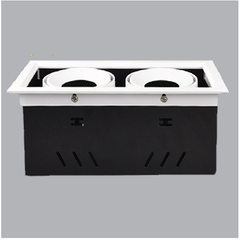 ĐÈN DOWNLIGHT MẶT VUÔNG ĐÔI 20Wx2 ÂM TRẦN MPE DLS-220T/N/V