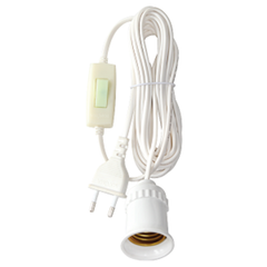 Bộ dây đuôi đèn liền công tắc SOPOKA ĐS6/ ĐS7