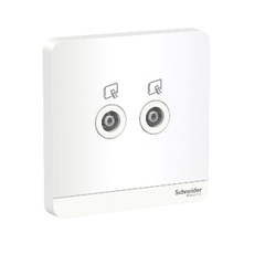 Bộ ổ cắm TV đôi Schneider AvatarOn