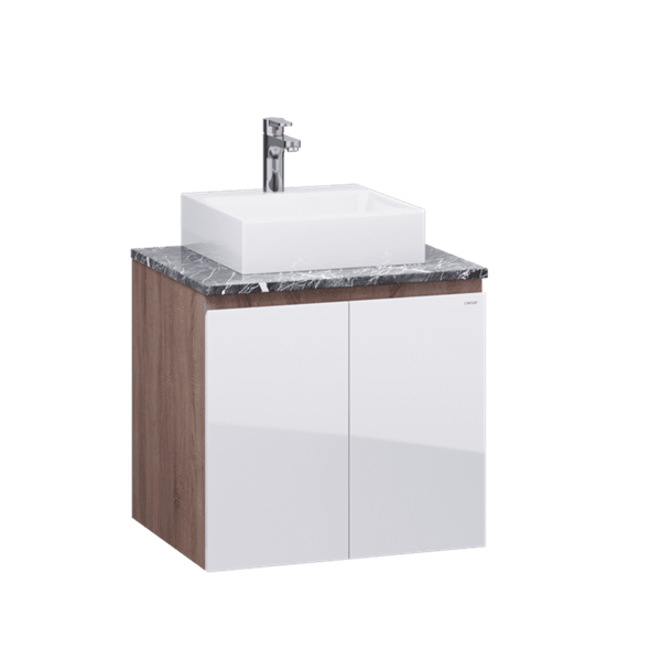 Lavabo Kết Hợp Tủ treo Caesar LF5257 + EH46001AWV