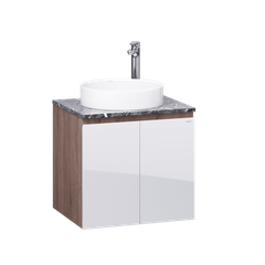 Lavabo Kết Hợp Tủ treo Caesar LF5258 + EH46002AWV