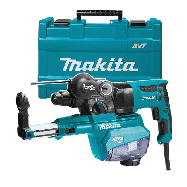 Máy khoan đa năng với hệ thống hút bụi Makita HR2653 26mm Chuôi gài SDS-PLUS