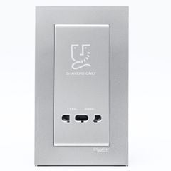 Bộ ổ cắm dao cạo râu Schneider VIVACE KBT727V_WE_G19/ KBT727V_AS_G19