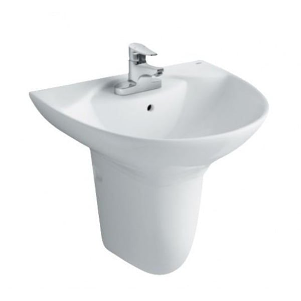 Chậu rửa treo tường Inax L-288V(EC/FC) và L-288VC chân chậu