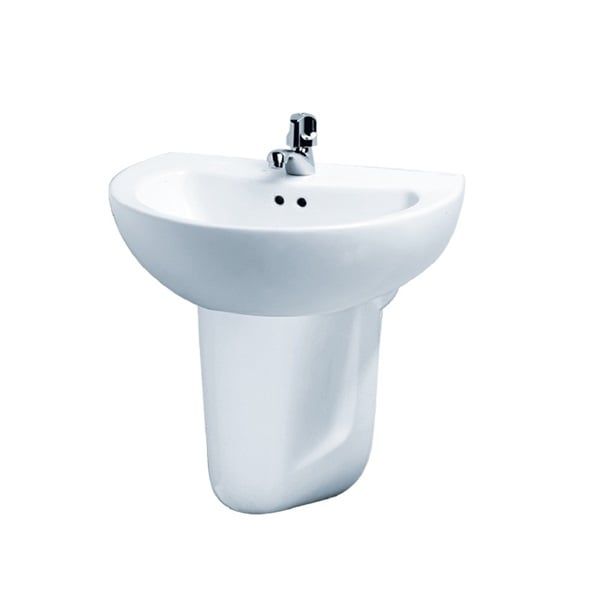 Lavabo treo tường Caesar L2150 + P2441
