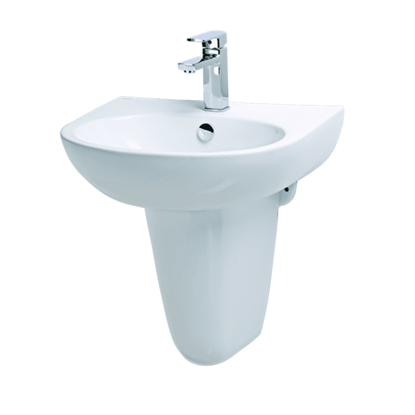Lavabo treo tường Caesar L2152 + P2443
