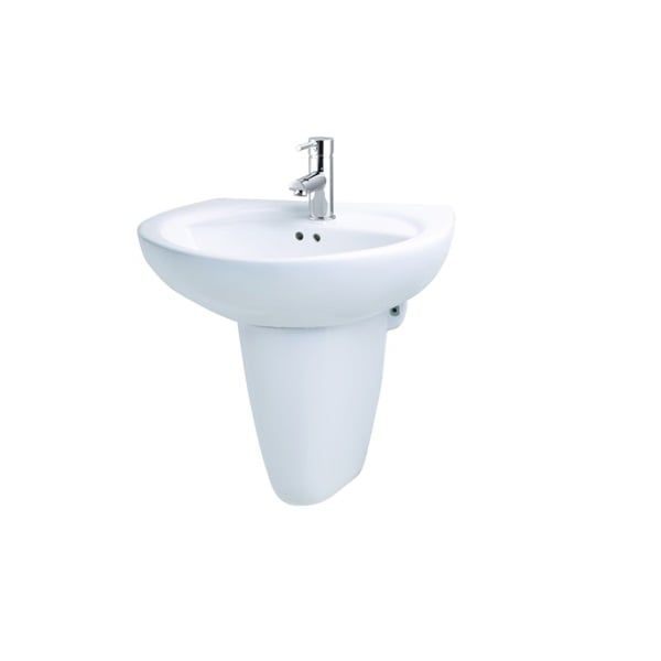 Lavabo treo tường Caesar L2220 + P2443