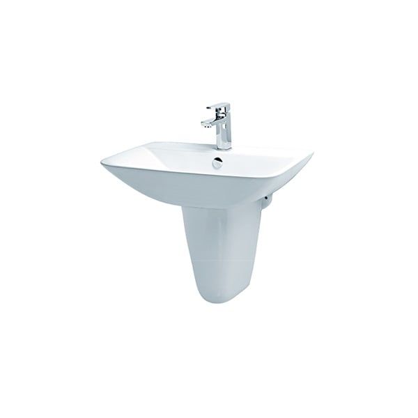 Lavabo treo tường Caesar L2365 + P2443