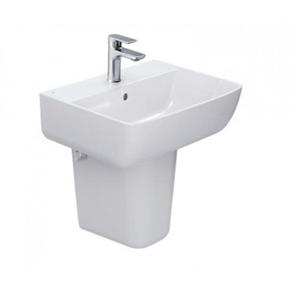 Chậu rửa treo tường Inax L-312(EC/FC) và L-298VC chân chậu