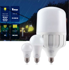 LED Bulb chống ẩm MPE LBD3 3W-50W trắng / vàng