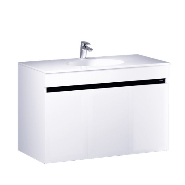 Lavabo Kết Hợp Tủ treo Caesar LF5028 + EH15028AV