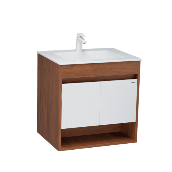 Lavabo Kết Hợp Tủ treo Caesar LF5030 + EH05030AWV