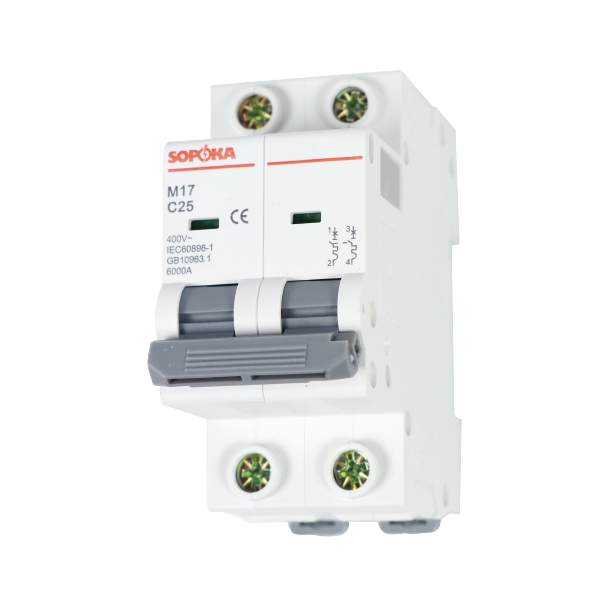 Cầu dao tự động MCB 2P SOPOKA M17