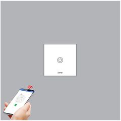 Mặt 1 công tắc vuông Zigbee MPE SWV1/ZB