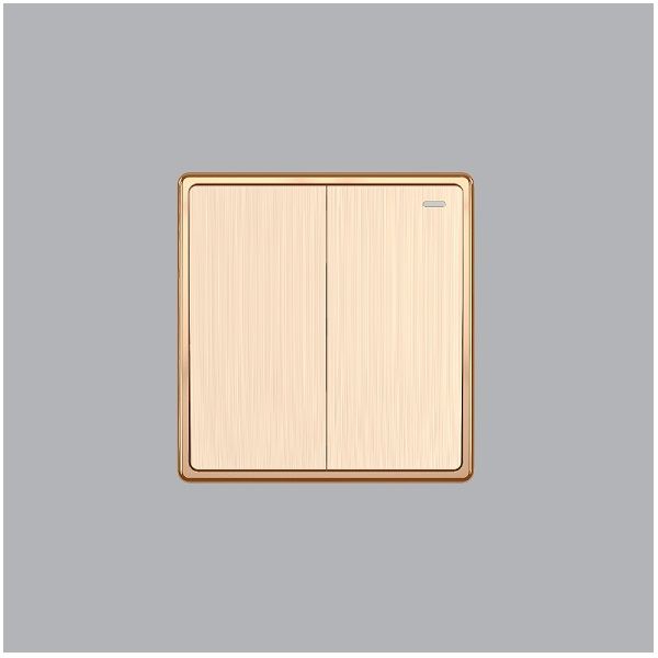 Mặt 2 Công Tắc 2 Chiều 16A - 250V MPE S702M