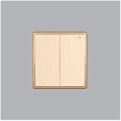 Mặt 2 Công Tắc 2 Chiều 16A - 250V MPE S702M