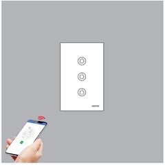Mặt 3 công tắc wifi MPE SW3/SC
