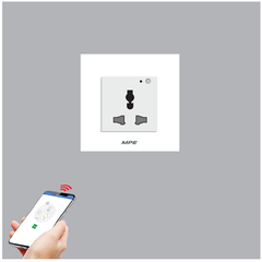 Mặt ổ cắm đa năng vuông wifi MPE SOMV/SC