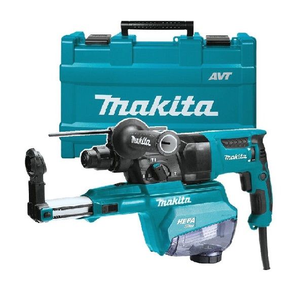 Máy khoan đa năng với hệ thống hút bụi Makita HR2653T 26mm